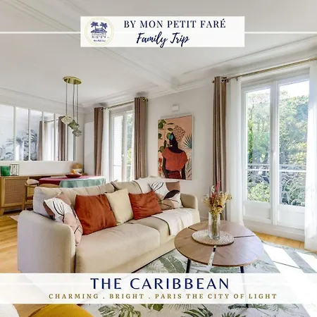 Apartamento La Caribeenne - Charmant & Lumineux -pere Lachaise *