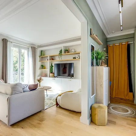 Apartment La Caribeenne - Charmant & Lumineux -pere Lachaise Paris