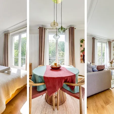 Apartment La Caribeenne - Charmant & Lumineux -pere Lachaise Paris