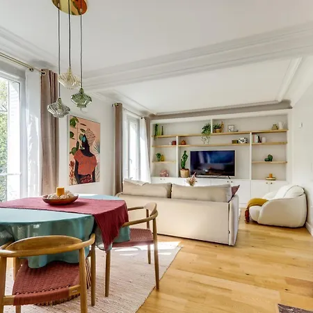 Apartment La Caribeenne - Charmant & Lumineux -pere Lachaise *