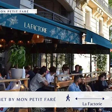 La Caribeenne - Charmant & Lumineux -pere Lachaise Апартаменты *